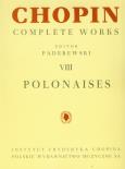 Okładka książki Chopin Complete Works VIII Polonezy