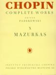 Okładka książki Chopin Complete Works X Mazurki