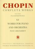 Okładka książki Chopin Complete Works XV Works for piano and orchestra