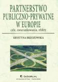 Okładka książki Partnerstwo publiczno-prywatne w Europie