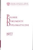 Okładka książki Polskie Dokumenty Dyplomatyczne 1977