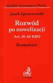 Okładka książki Rozwód po nowelizacji. Komentarz