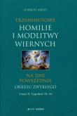Okładka książki Trzyminutowe homilie i modlitwy wiernych na dni powszednie okresu zwykłego część 2
