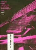 Okładka książki Antologia muzyki współczesnej wiolonczela An anthology of contemporary music