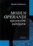 Okładka książki Modus operandi sprawców zabójstw