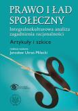 Okładka książki Prawo i ład społeczny