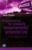 Okładka książki Przywództwo w czasach niepewności gospodarczej