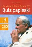 Okładka książki Quiz papieski Co wiesz o Janie Pawle II?