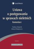 Okładka książki Ustawa o postępowaniu w sprawach nieletnich