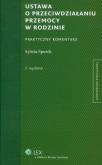 Okładka książki Ustawa o przeciwdziałaniu przemocy w rodzinie