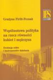 Okładka książki Wspólnotowa polityka na rzecz równości kobiet i mężczyzn