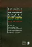 Opakowanie Enterprise accounting and management under globalization: recent evidence from Poland and Lithuania