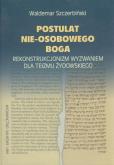 Okładka książki Postulat nieosobowego Boga