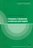Okładka książki Profesjonaliza w funkcjonowaniu rad nadzorczych spółek akcyjnych