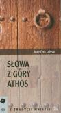 Okładka książki Słowa z Góry Athos