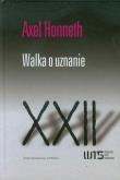 Okładka książki Walka o uznanie