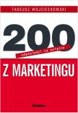 Okładka książki 200 odpowiedzi na pytania z marketingu