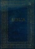 Okładka książki Biblia podróżna - granatowa