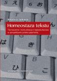 Okładka książki Homeostaza tekstu