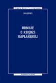 Okładka książki Homilie o księdze kapłańskiej