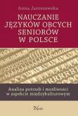 Okładka książki Nauczanie języków obcych seniorów w Polsce