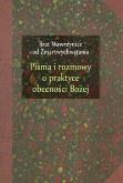 Okładka książki Pisma i rozmowy o praktyce obecności Bożej