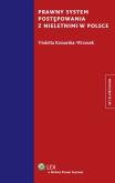 Okładka książki Prawny system postępowania z nieletnimi w Polsce