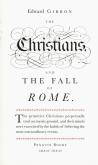 Okładka książki Christians and the Fall of Rome