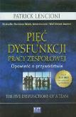 Okładka książki Pięć dysfunkcji pracy zespołowej