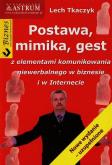 Okładka książki Postawa mimika gest z elementami komunikowania niewerbalnego w biznesie i w Internecie