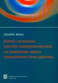 Okładka książki Rozwój i znaczenie reżimów międzynarodowych na przykładzie reżimu nieproliferacji broni jądrowej