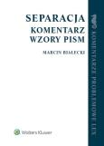 Okładka książki Separacja Komentarz Wzory pism