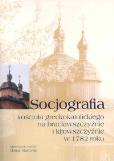 Okładka książki Socjografia kościoła greckokatolickiego na bratysławszczyźnie i kijowszczyźnie w 1782 roku