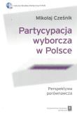 Okładka książki Partycypacja wyborcza w Polsce