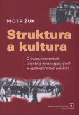 Okładka książki Struktura a kultura