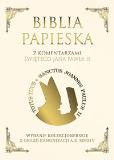 Okładka książki Biblia Papieska z komentarzami Świętego Jana Pawła II