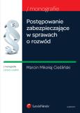 Okładka książki Postępowanie zabezpieczające w sprawach o rozwód