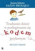 Okładka książki Trudności dzieci w posługiwaniu się kodem językowym