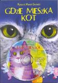 Okładka książki Gdzie mieszka kot z płytą CD
