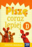Okładka książki Już W Szkole Nowe 1 Piszę coraz lepiej D NE