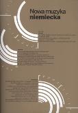 Okładka książki Nowa muzyka niemiecka