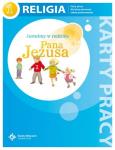 Okładka książki Religia 1 Jesteśmy w rodzinie Pana Jezusa Karty pracy