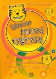Okładka książki Wesołe minki tygrysa Zabawy logopedyczne HARMONIA