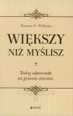 Okładka książki Większy niż myślisz