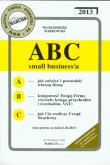 Okładka książki ABC small biznessu 2013