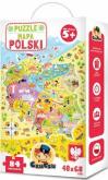 Opakowanie CzuCzu Puzzle 84 Mapa Polski