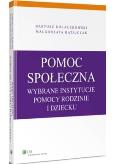 Okładka książki Pomoc społeczna