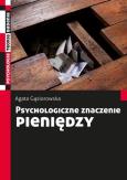 Okładka książki Psychologiczne znaczenie pieniędzy