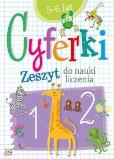 Okładka książki Zeszyt do nauki liczenia 5-6 lat - cyferki