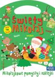 Okładka książki Święty mikołaj. Mikołajowe pomysły i naklejki